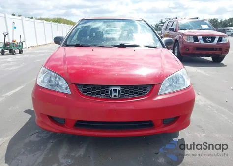 2004 Honda Civic Vp from USA, damaged, VIN 1HGEM221X4L048008